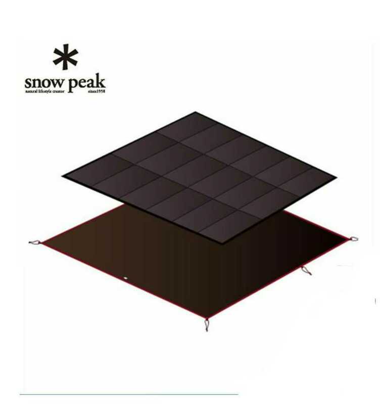 新品　スノーピーク snow peak アメニティドーム　S フロアマット インナーマット マットシートセット　SET-022H