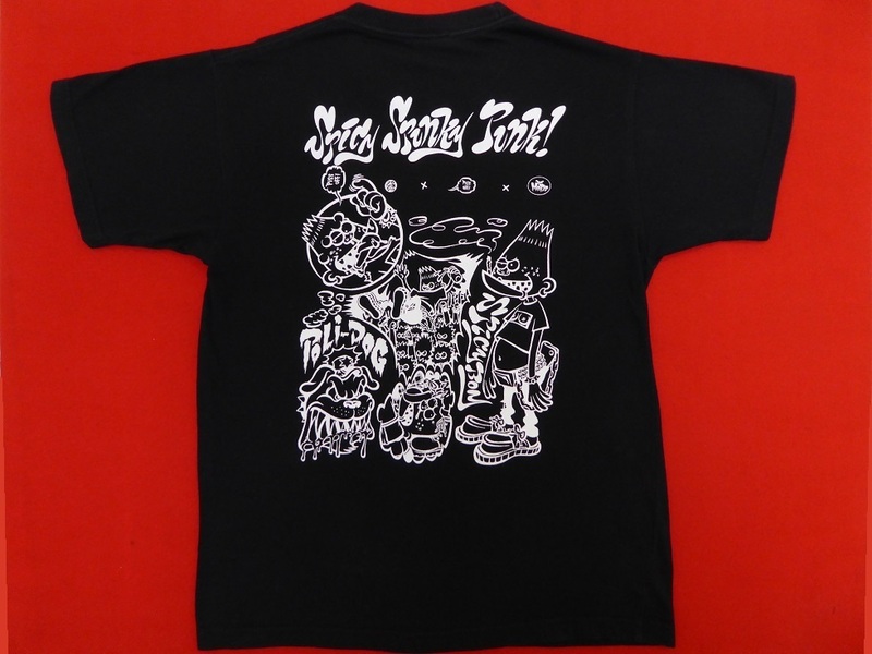 THE MODS(ザ モッズ)×カネコアツシ【SPICY SPUNKY PUNK】Tシャツ(A)20th/DO YA LIVE/森山達也/北里晃一/苣木寛之/佐々木周/ライブ/グッズ