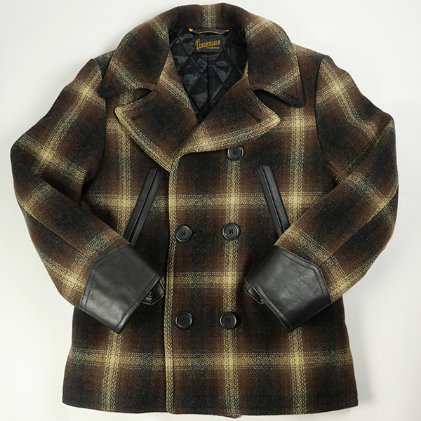 テンダーロイン TENDERLOIN 09AW T-PEA COAT Pコート ジャケット 茶 Size【S】 【新古品・未使用品】