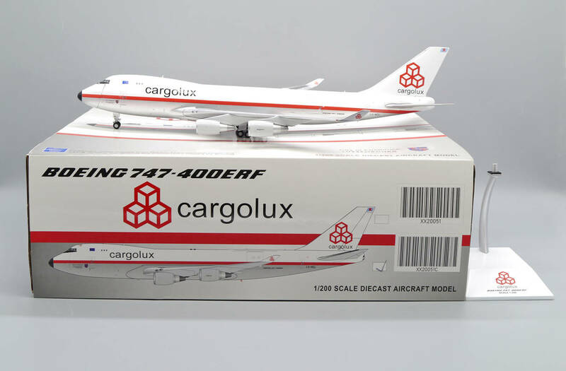Jcwings カーゴルクス 747-400F LX-NCL 1/200