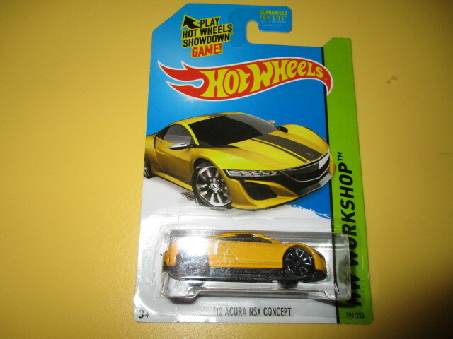 1/64 HOT WHEELSЖ'12 アキュラ NSX コンセプト ACURA NSX CONCEPT