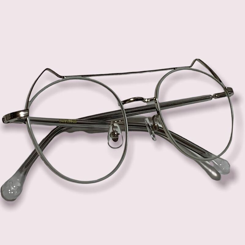 Cat's ISSUE（キャッツイシュー）ネコメガネ 眼鏡 メタルフレーム 度入り レディース