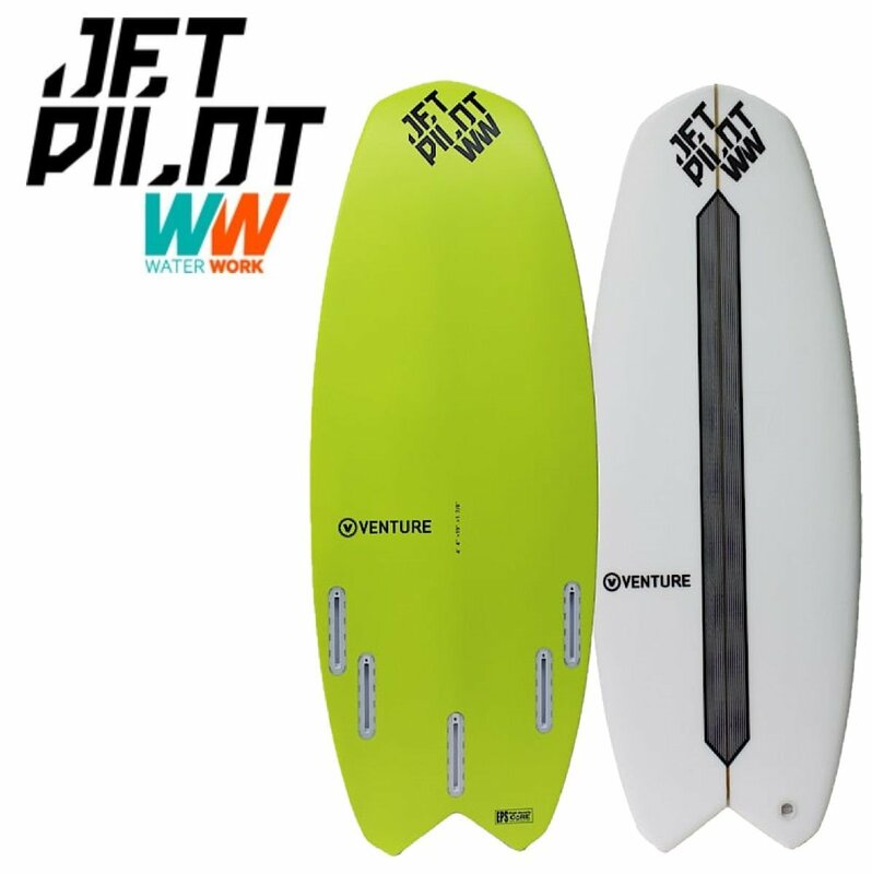 ジェットパイロット JETPILOT ウェイクサーフィン 送料無料 WAKE SURFER ミートパイ S 5FIN JV22901 ボード ジェット