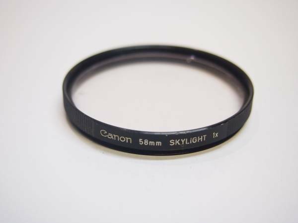 Canon キヤノン SKYLIGHT 1× 58mm　スカイライト　 HM171