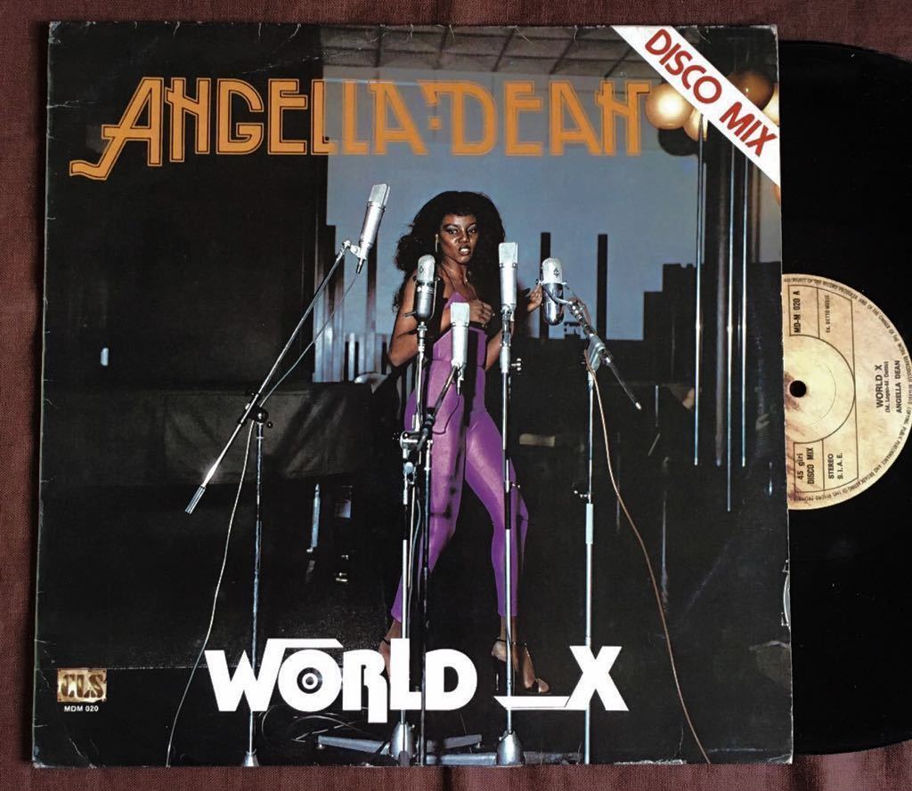 アンジェラ・ディーン/ダンクラ/ピコピコ・サウンド/ダンス・クラシック/70年代DISCO/ANGELLA DEAN/45RPM/EP/シンセ効果音/イタリア盤1979