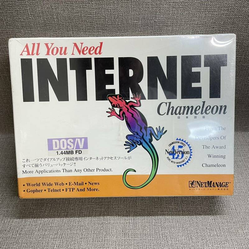 A6）Windows 3.1 用Net Manage Internet Chameleonバージョン 4.5（18）