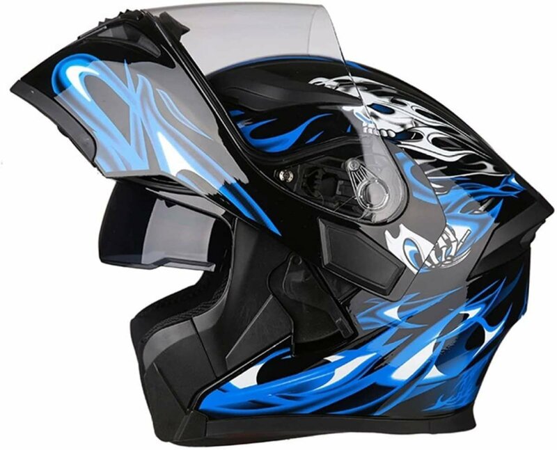 TZX500★システムヘルメット　フリップアップヘルメット バイクヘルメット人気商品 男女通用 フルフェイスヘルメット　ダブルシールド