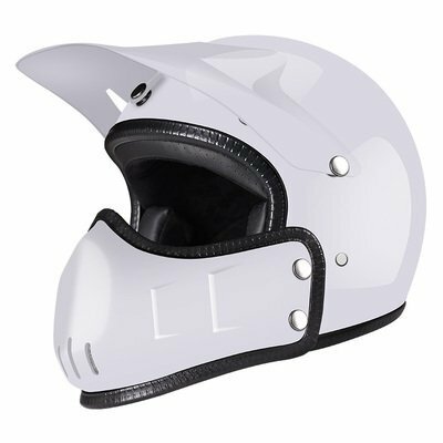 TZX412★バイクヘルメット多機能バイクオフロードヘルメットオープンフェイスヘルメットバイクフルフェイスヘルメット内装洗濯可M/L/XL白色