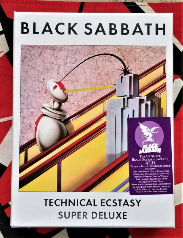 【Technical Ecstasy (スーパー・デラックス・エディションｘ4CD)】ブラックサバス/オジーオズボーン/新品・未開封（輸入盤）