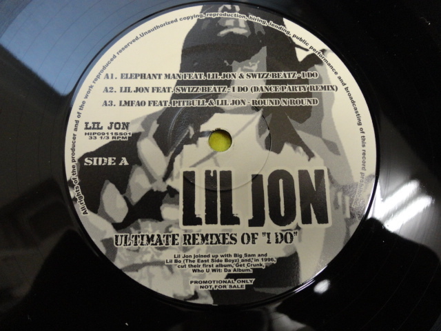 Lil Jon / I Do ULTIMATE REMIXES 激アツ! 12 サウスHIPHOP PARTYチューン