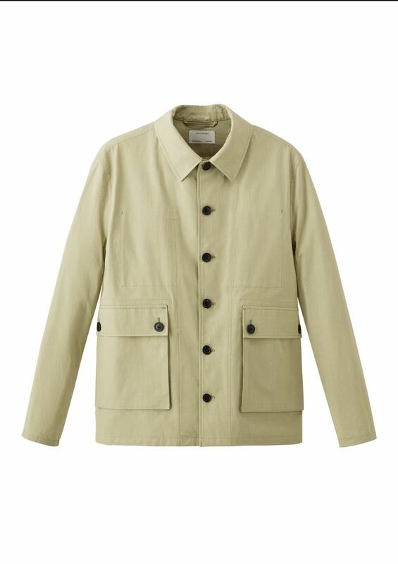 ZARA ORIGINS コットンリップストップ ジャケット M新品 送料無料 メンズ ウィメンズ 兼用 ジャケット ザラ オリジンズ レディース