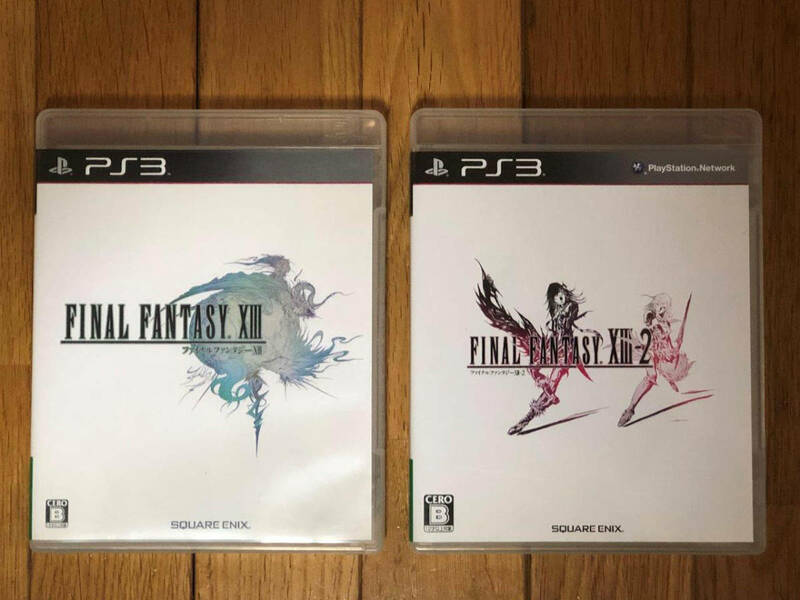 ［PS3］ ファイナルファンタジーXIII & FINAL FANTASY XIII-2　　FF13 ２本セット☆