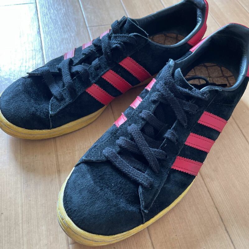 2202adidasアディダスMITAミタスニーカーズ別注CAMPUSキャンパス80sスウェード26.5cm81/2スニーカー靴シューズ