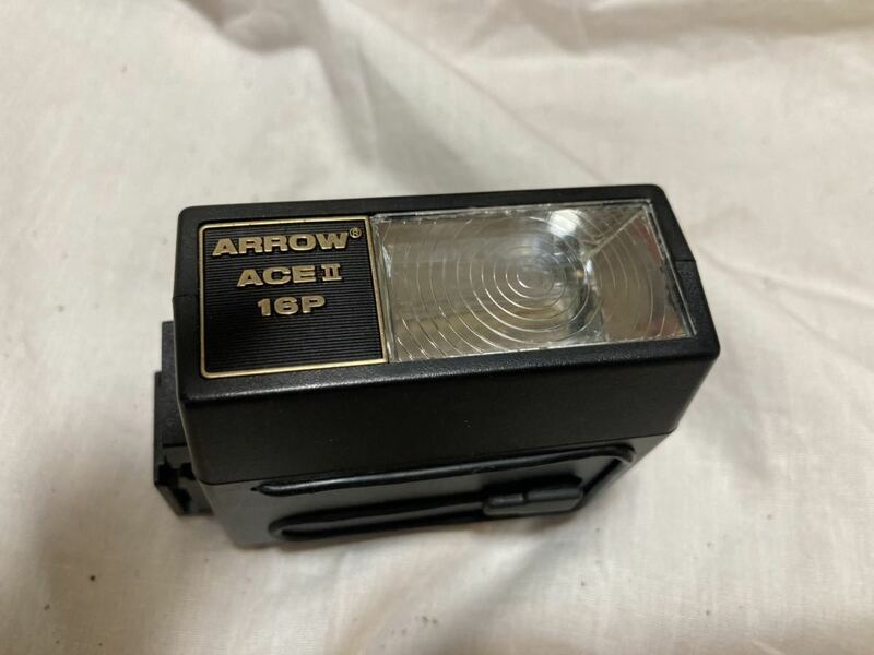 AROOW ACEⅡ 16PストロボUSED※フィルムカメラストロボ・フラッシュ・昭和カメラ備品・カメラ備品