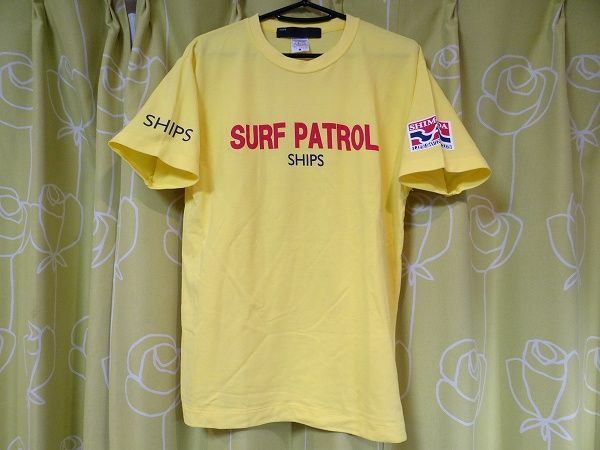 非売品 SHIPS SURF PATROL ライフセーバー ライフガード Tシャツ Mサイズ