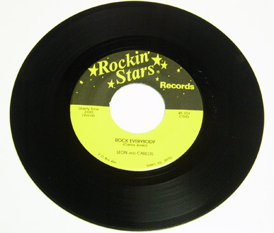 45rpm/ ROCK EVERYBODY - LEON AND CARLOS - ROCK RUN BLUES / 50's,ロカビリー,FIFTIES,ROCKABILLY,ROCKIN' STARS