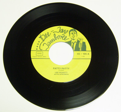 45rpm/ FATTY PATTY - LEE PICKETT - SHE LEFT ME WITH THE BLUES / 50's,ロカビリー,FIFTIES,ROCKABILLY,DEE JAY JAMBOREE
