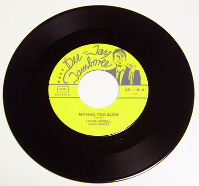 45rpm / Moving Too Slow - Leigh Howell And The Uniques - Listen To My Heart / 50's,ロカビリー,FIFTIES,DEE JAY JAMBOREE,Germany