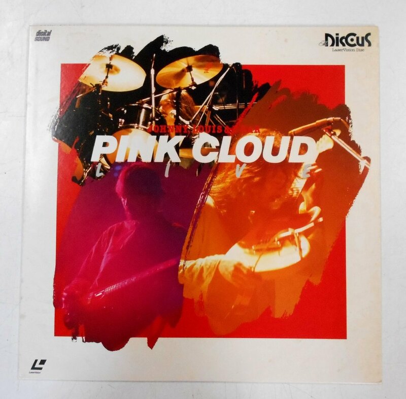LD ピンク・クラウド Pink Cloud Johnny, Louis & Char ライヴ Live レーザーディスク 【エ123】