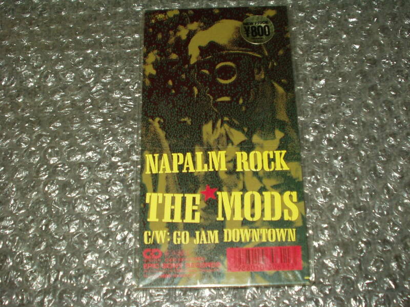 ＣＤＳ■THE MODS/ザ・モッズ「NAPALM ROCK c/w GO JAM DOWNTOWN」～森山達也