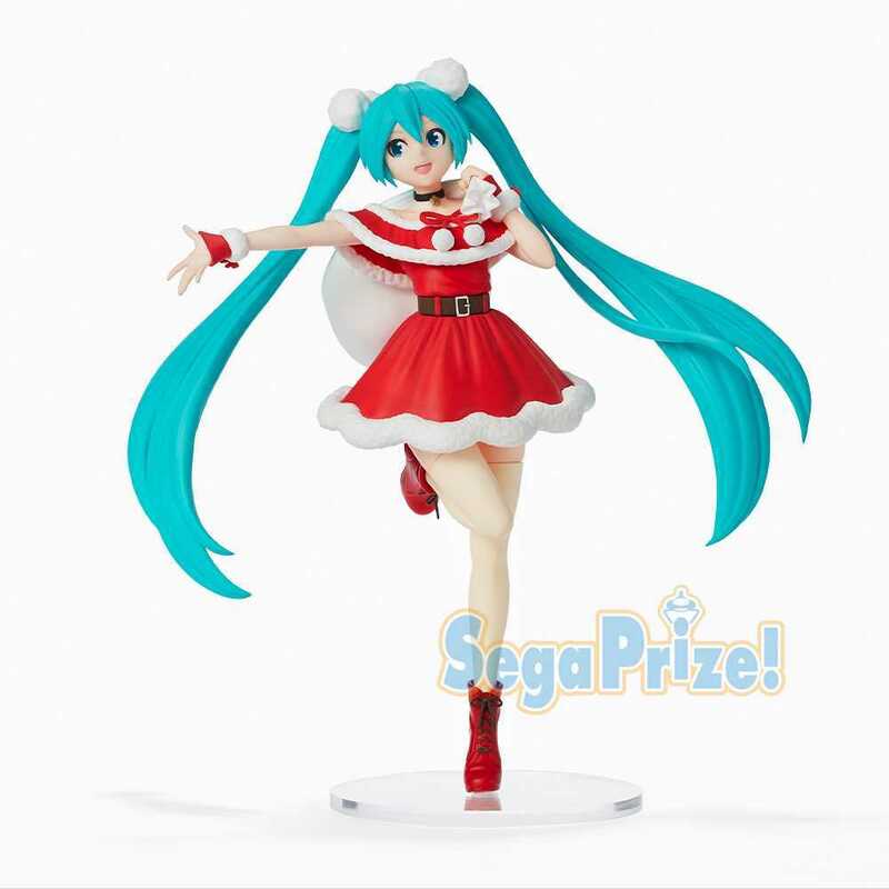 初音ミク シリーズスーパープレミアム フィギュア 初音ミク クリスマス2020 サンタ プライズ SEGA SPM MIKU HATSUNE VOCALOID X'mas Figure