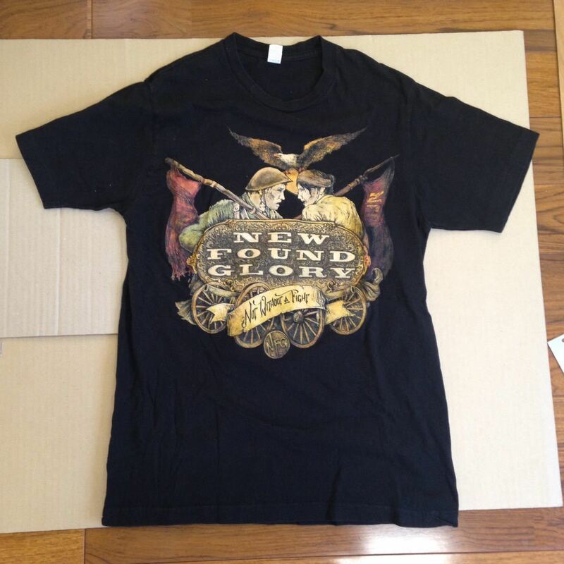 US古着　半袖Tシャツ　TULTEX　タルテックス　NEW FOUND GLORY　Not Without A Fight