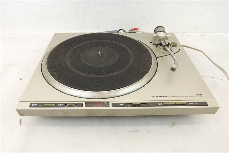 ▼ PIONEER パイオニア PL-240 ターンテーブル 中古 現状品 220605k4037