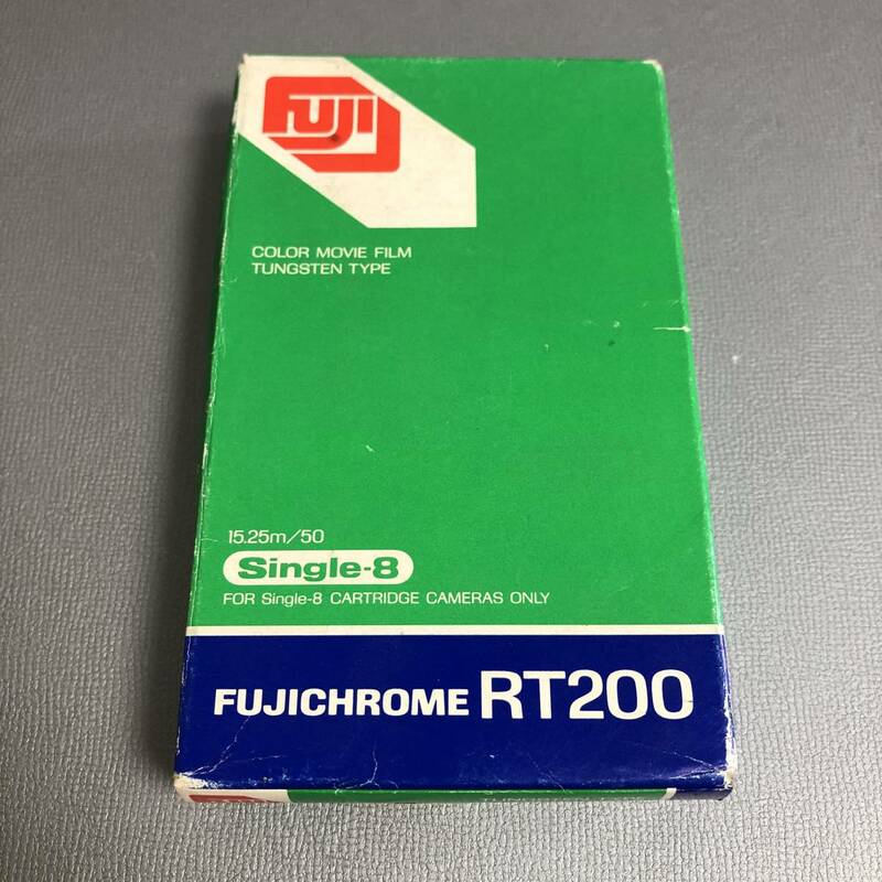 L【未使用保管品】FUJICHROME RT200 FOR Single-8 シングル8 タングステンタイプ 8mmフィルム 期限切れ JUNK