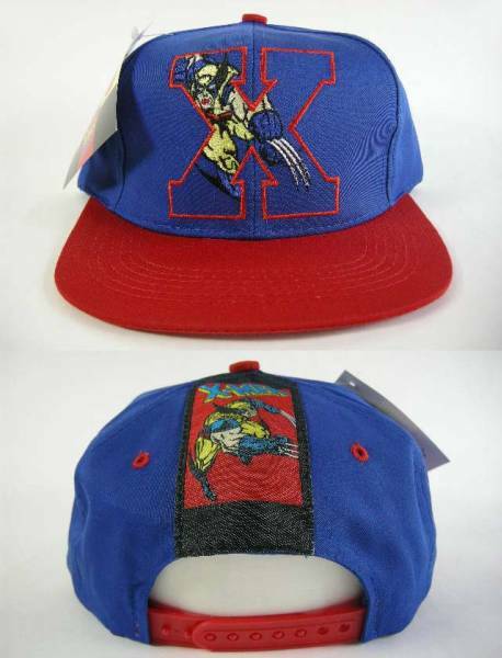 X-MEN ウルヴァリン アメコミ 90s VINTAGE デッドストック ヴィンテージ スナップバック キャップ SNAPBACK CAP
