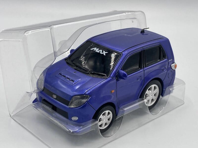 即決有★プルバックカー DAIHATSU ダイハツ マックス MAX RS 紫系★ミニカー