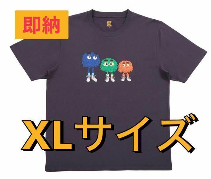 【XLサイズ】新品 グラニフ マクドナルド フレンズ コラボ Tシャツ マクド ハンバーグラー フライキッズ c