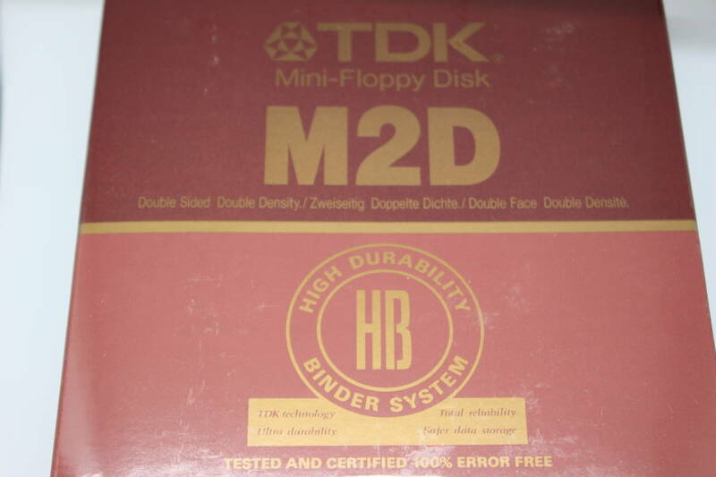 【未使用】TDK　5インチ　2Dディスク　10枚o1498-1