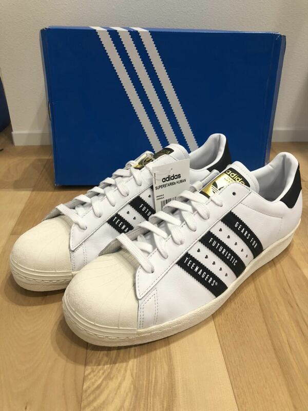 adidas アディダススーパースター ヒューマンメイド　31cm 80's