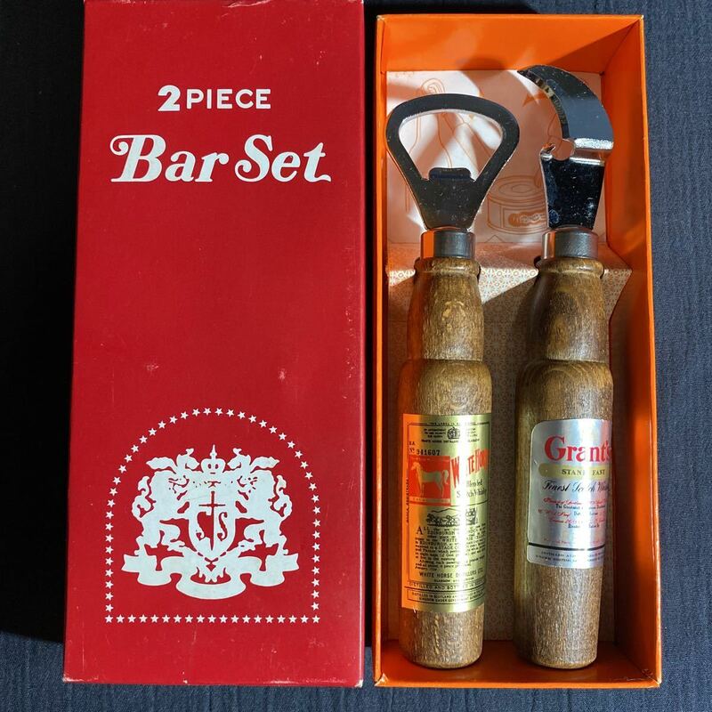 Bar Set 2piece 缶切り・栓抜き 2本セット バーセット