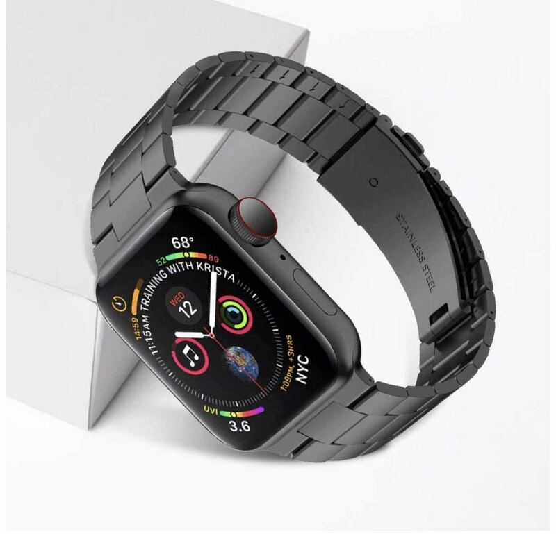 新商品Apple Watch 金属ベルト 38/40/41mm ステンレス ビジネス風 ステンレススチール アップルウオッチバンド　セール限定