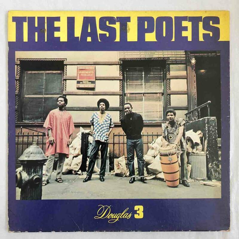 ■1970年 US盤 オリジナル THE LAST POETS - THE LAST POETS 12’LP Douglas 3 Douglas アナログ盤