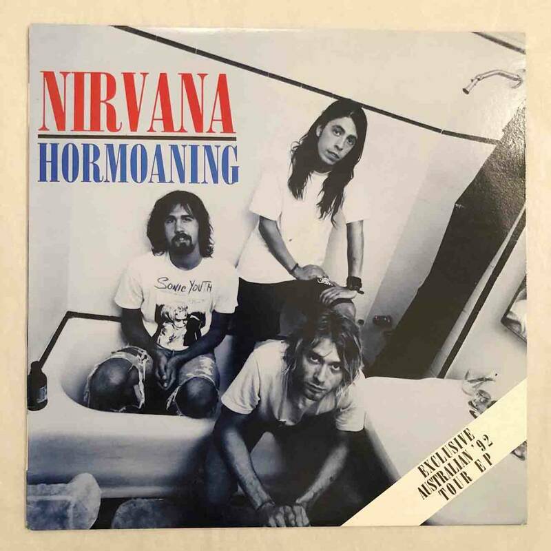 ■1992年 オリジナル Australia盤 NIRVANA - Hormoaning (Exclusive Australian '92 Tour EP 12’EP Limited Edition GEF21711 Geffen