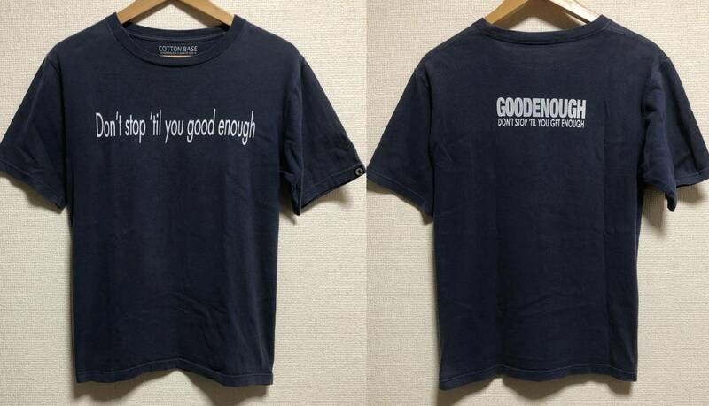 初期 90’S GOODENOUGH Tシャツ サイズM グッドイナフ GOOD ENOUGH