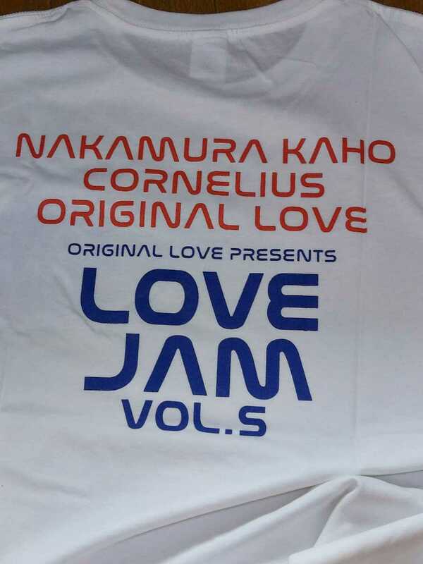 新品未使用Tシャツ　XLサイズ　　オリジナルラブ　LOVE JAM vol.5　田島貴男