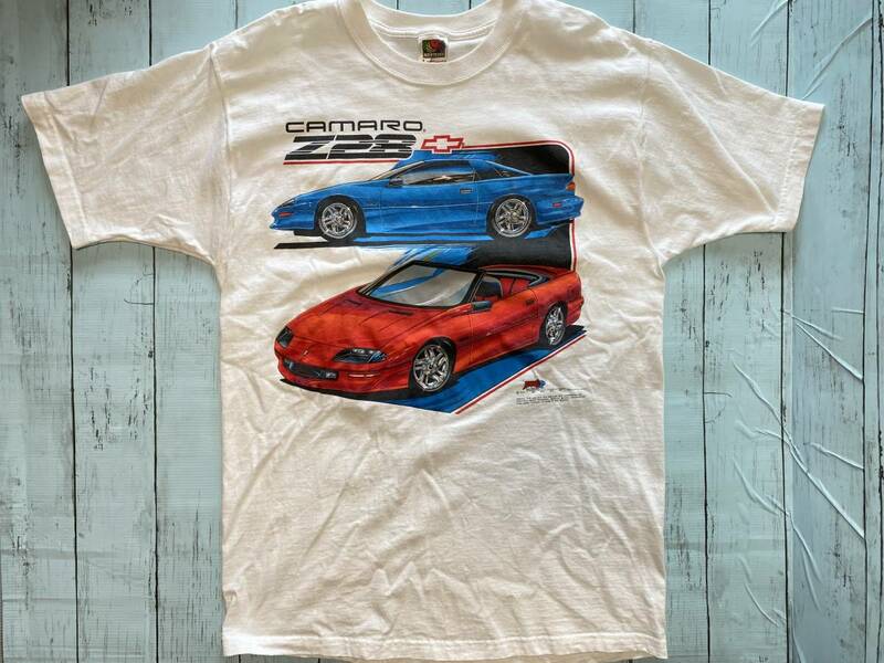 1994 ANDY'S Chevrolet Camaro Z28 Tシャツ シボレー カマロ アメ車 Fruit of the Loom フルーツオブザルーム