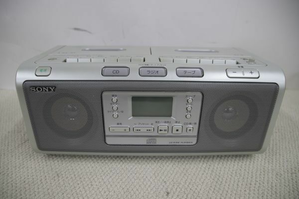 Sony ソニー CFD-W77 CD Radio Cassette Corder CC Radio Cassette コーダー (1410145)