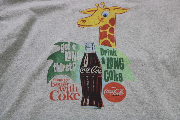 コカ・コーラ Tシャツ　グレー　メンズ　XL キリン ユニクロ Coca-Cola　新品 未使用 