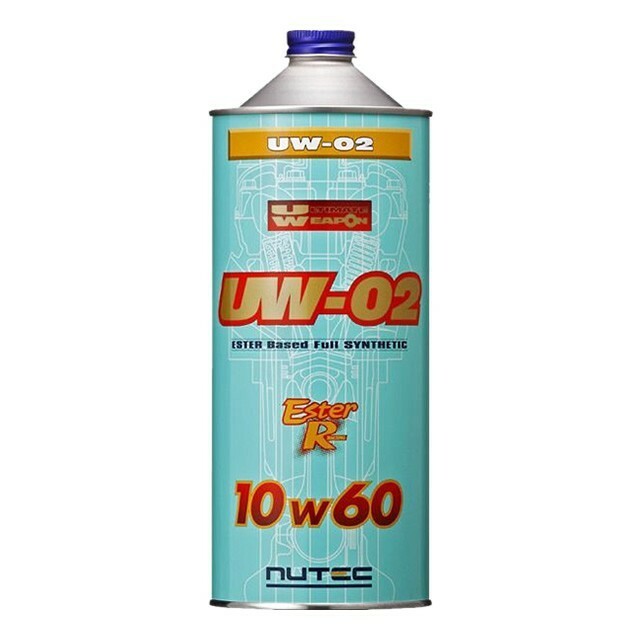 NUTEC ニューテック 　UW-02 1L [ 10W-60 / 10W60 ]　エンジンオイル モーターオイル 潤滑油