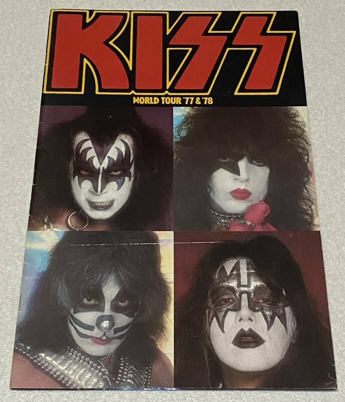I3/ KISS キッス ワールド ツアー パンフレット / WORLD TOUR '77＆'78 / 1977・1978年