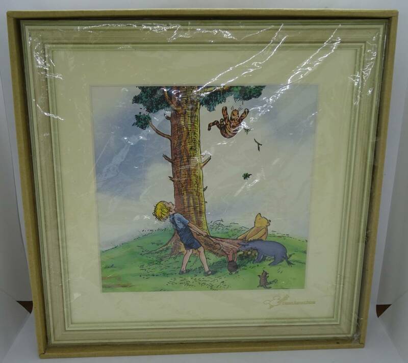 ウォルト・ディズニー・アート・クラシックス 額画 Classic Pooh 助けよう(L) LY6082-11