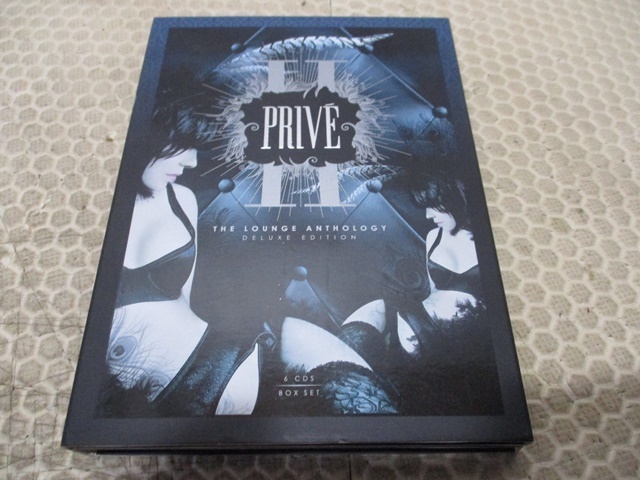 CD 「PRIVEⅡ　/　The Lounge Anthology」6枚組　検 音楽　コンピレーション　オムニバス