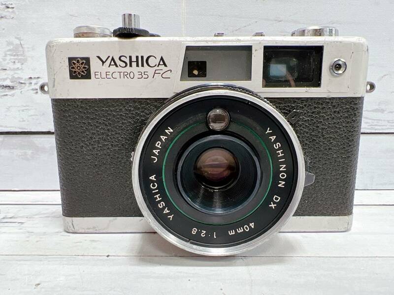 ヤシカ エレクトロ YASHICA ELECTRO35 FC YASHINON DX 40mm 1:2.8 フィルムカメラ コンパクトカメラ レンジファインダー 【4277
