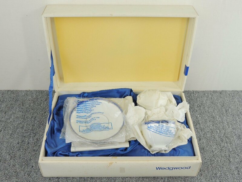 ウェッジウッド/WEDGWOOD キングスブリッジ/KINGSBRIDGE カップ＆ソーサー 2客 中古美品