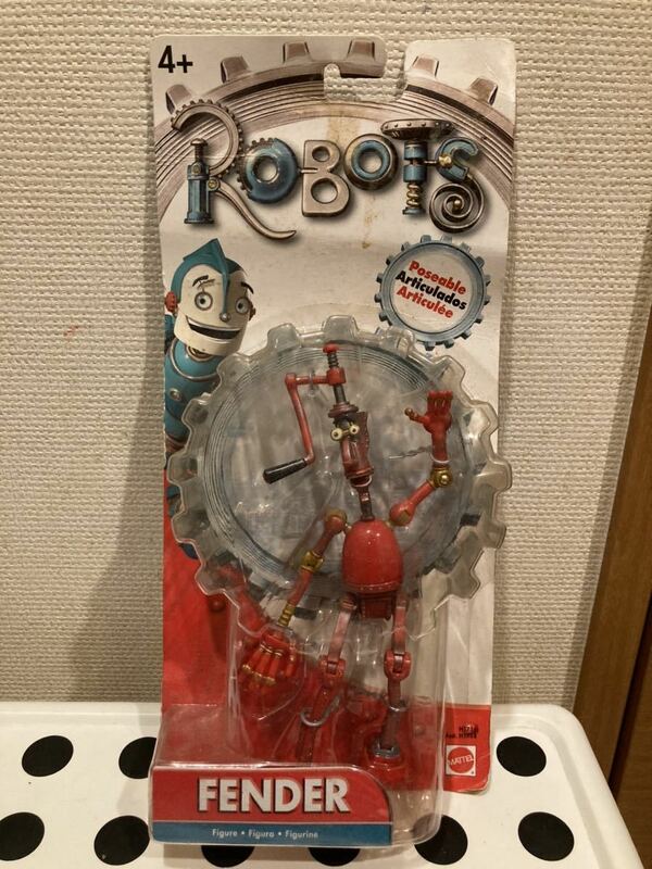 ロボッツ　robots フェンダー　Fender フィギュア　マテル　Mattel社