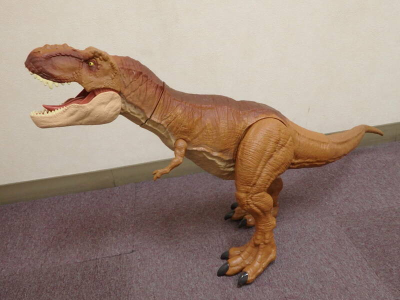 F18-4.7) アクションフィギュア　スーパービッグＴレックス　全長約103cm　恐竜　ティラノサウルス・レックス
